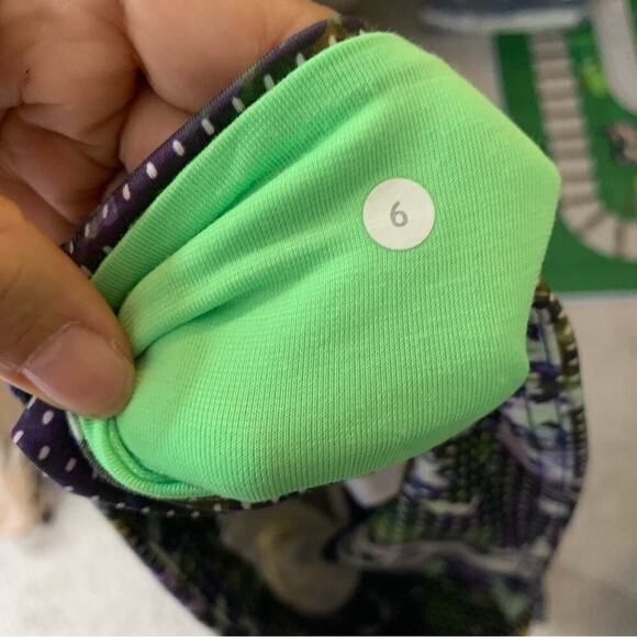 Lululemon wunder under full on luxtreme floral leggings size‎ 6 high rise - Picture 9 of 10